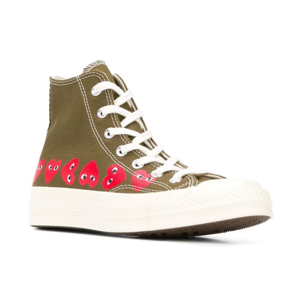 Converse Chuck Taylor All-Star 70 Hi
Comme des Garcons Play Multi-Heart Green